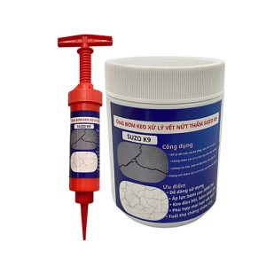 Ống bơm keo chống nứt Suzo K9 (gồm ống và keo)